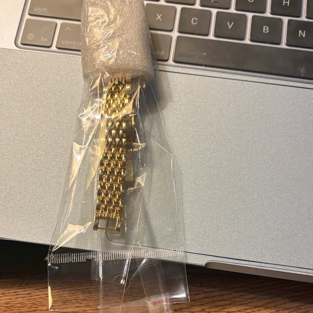 Gold Metal Watch